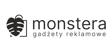 Produkty z logo firmy dla firmy z branży wyposażenia łazienek - Monstera.pl Warszawa